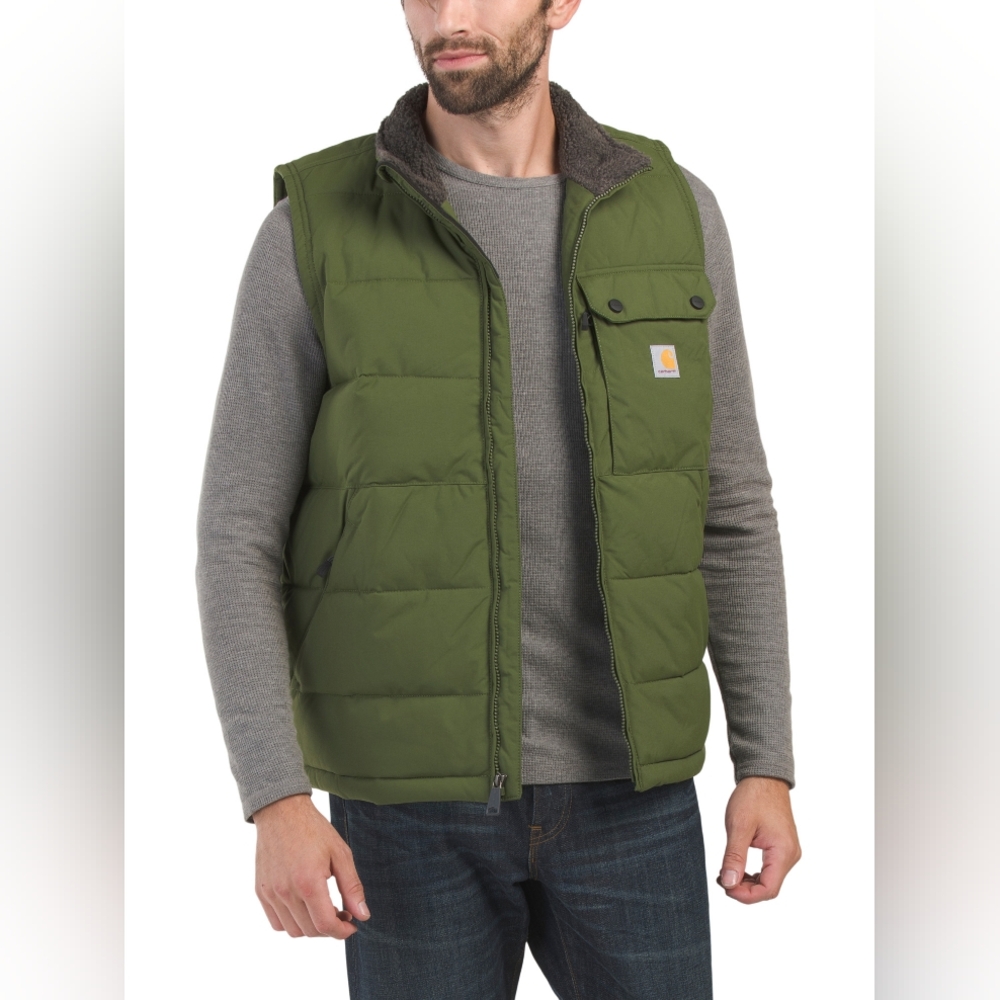 Carhartt Montana Reversible Sherpa Puffer Relaxed Fit Vest